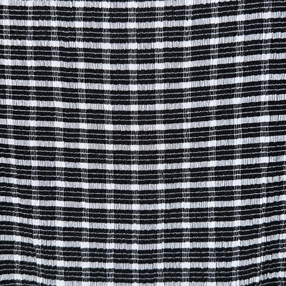 NWT 52Seven 1XL Black & white check dress - Picture 4 of 4